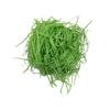 Blue Ribbon Crinkle Recyclable Paper Shred Filler for Basket Filling, Party Decoration, Gift Wrapping, Basket Grass Stuffers, 50g, Green, Pack of 10 view 1