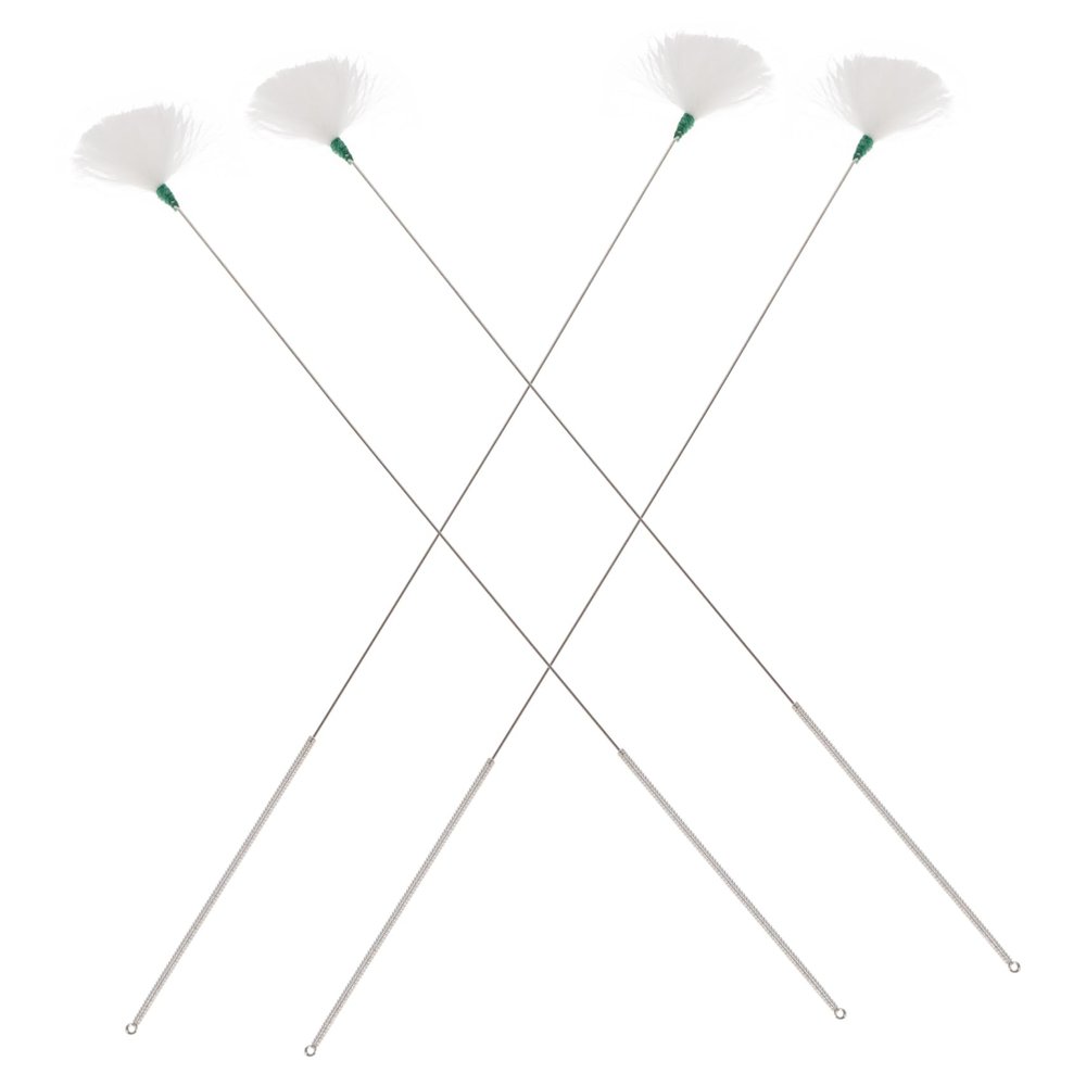PLAFOPE 4pcs Practical Ear Cleaning Tools Spiral Design Ear Spoons for Wax Removal and Portable Earwax Cleaners