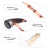 Beaupretty Back Scratcher Extendable Ox Horn Hammer Massager Funny Back Scratch Tool Itching Relief Scratcher view 2