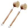 UTHCLO Long Handle Pot Pan Dish Brush 2pcs Kitchen Scrubber Brush for Dish Cleaning view 1