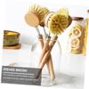 UTHCLO Long Handle Pot Pan Dish Brush 2pcs Kitchen Scrubber Brush for Dish Cleaning view 4