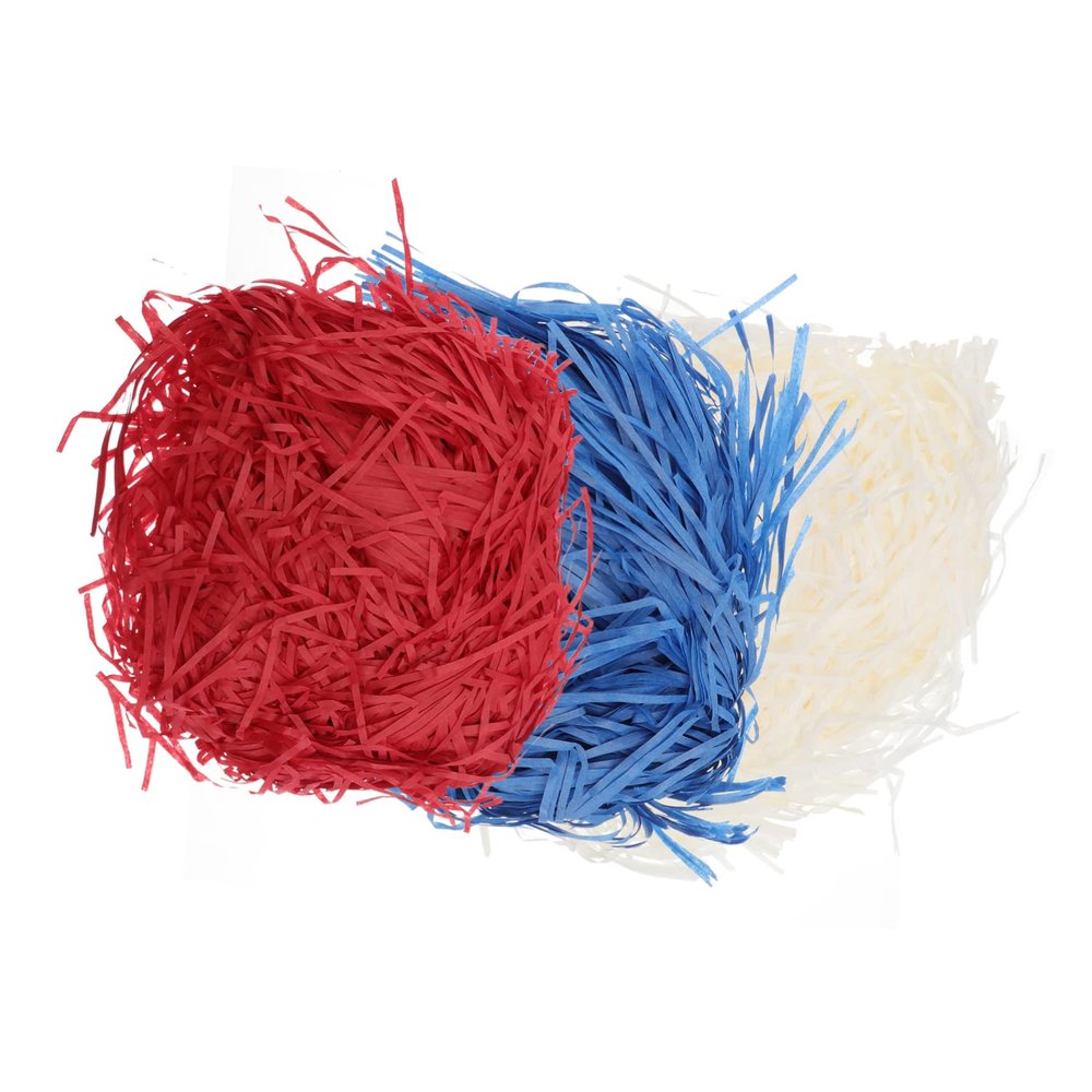 Beaupretty 6packs Shredded Paper Filler for Boxes Decor for Weddings and Parties and Colors for Hamper Filling and Packaging