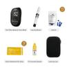 FORA Test NGO Advance Voice Cholesterol Kit  10 Total Cholesterol Strips + 10 Lancets | Bluetooth Meter (Optional App Sync) & Voice Guidance view 2