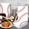 BQN 24 PCS Baseball Goodie Bags Baseball Gift Bags for Baseball Party Decorations Baseball Treat Bags Candy Goody Bags Baseball Party Snack for Kids Boys Girls view 2
