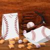 BQN 24 PCS Baseball Goodie Bags Baseball Gift Bags for Baseball Party Decorations Baseball Treat Bags Candy Goody Bags Baseball Party Snack for Kids Boys Girls view 3