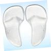 COLLBATH 1pair Arch Massage Gel Insoles for Transparent Breathable Arch Support Pads Comfortable Footwear Accessories for Casual Shoes and Sneakers view 2