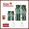 GeRRiT Birch Trees Print Christmas Drawstring Candy Gift Bags,Goody Bags,For Xmas Holiday Presents Party Favor view 4