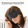3D Contoured Sleep Mask for Side Sleepers, Zero Eye Pressure 3D Sleeping Mask, Sleep Eye Mask for Men Women, Soft Eye Shade Cover for Travel (Pink) view 2