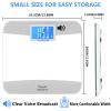 LEEPENK Talking Scales for Body Weight, Highly Accurate Digital Talking Bathroom Scale with Large LCD Screen, Auto On & Off, Talking Scales for Visually Impaired or Elderly, Includes Batteries, 551 Lb view 4