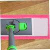 FOMIYES Microfiber Mop Refill Covers Coral Mop Pads for Household Cleaning Hardwood Tile and More Easy to Wash and Replace Red view 2