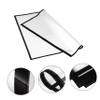 Beaupretty 1set Transparent Glass Wrapping Paper Black Opp Packing Paper for Bouquets Floral Arrangements Arts Crafts and Wrapping view 3