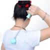 FOMIYES 4pcs Portable Massage Hammer Silicone Massage Balls for Neck Back and Foot Relief Stress Relax Rod for Adults and Boy Girl Green and Yellow Colors view 3