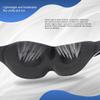 3D Contoured Sleep Mask for Side Sleepers, Zero Eye Pressure 3D Sleeping Mask, Sleep Eye Mask for Men Women, Soft Eye Shade Cover for Travel (2pcs-1) view 4