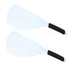 PLAFOPE 2pcs Hair Cutting Shield Clear for Hair Salon Use Durable Barber Shield for Precise Hairstyling and Eye Protection for Hairdressers and view 1