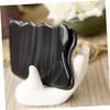 FOMIYES 1pc Natural Horn Gua Tool Massager Board Scraping Plate for Face Neck Back Massage Smooth Comfortable Multi-Functional Wellness Tool for Home Use view 2