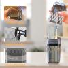 EOREA Toothbrush Holder Travel, Covered Toothbrush Case, Portable Travel Toothbrush Holder, Toothbrush Travel Case Carrier for Camping, Bathroom, School, Business Trips (Clear) view 4