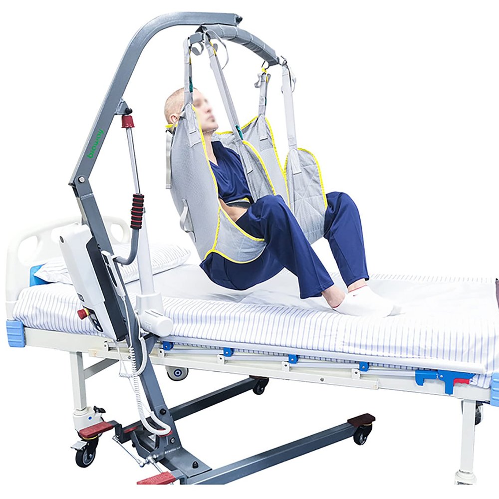 Patient Lift Sling Heavy Duty Transfer, Hoist for Lifting Elderly Divided Leg Shower Sling for Patient Lifts Heavy Duty Transfer Sling for Disabled Elderly