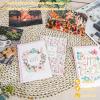 Miraclekoo 100Pcs 4-5/8 x 5-3/4 Inch Resealable Cello Cellophane Bags,Thick Clear Plastic Sleeves - Fit A2 Card Envelope Photos Cookie Candy view 3