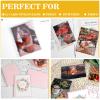Miraclekoo 100Pcs 4-5/8 x 5-3/4 Inch Resealable Cello Cellophane Bags,Thick Clear Plastic Sleeves - Fit A2 Card Envelope Photos Cookie Candy view 4