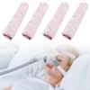 4 Pack Satin Mask Strap Covers, Face Cushion Cover for Strap Headgear, Universal and Reusable Comfort Pads, C Papa Accessories & Supplies Mask Cover Headgear Pads for Reducing Red Marks (Pink) view 1
