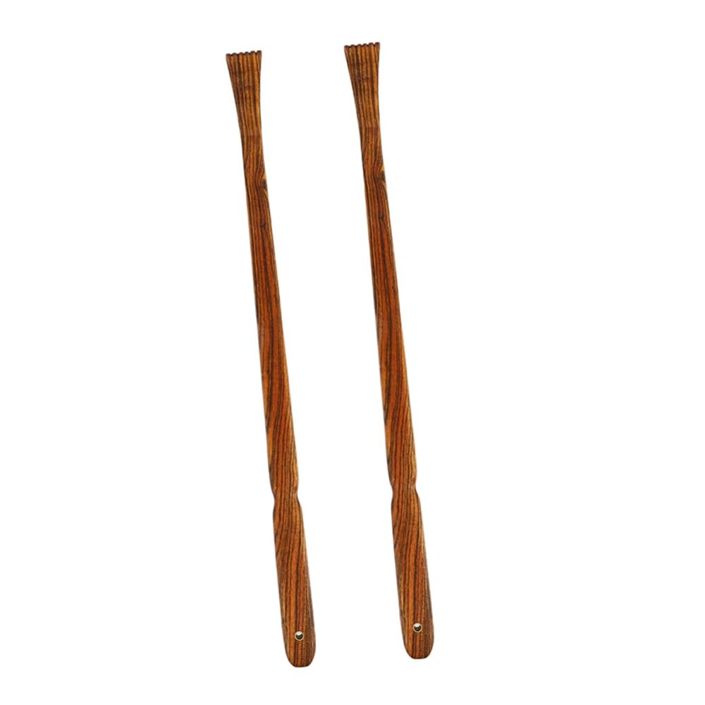 FOMIYES 2pcs Back Scratchers for Itchy Relief Portable Handheld Body Scratcher Lightweight Design for Hard Reach Areas for Adults and Travel Use