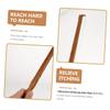 FOMIYES 2pcs Back Scratchers for Itchy Relief Portable Handheld Body Scratcher Lightweight Design for Hard Reach Areas for Adults and Travel Use view 3