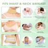 11 PCS Organic Castor Oil Pack Wrap Flannel Cotton for Entire Body, Castor Oil Pads Set for Eyes Breast Waist Knees Legs Feet, Adjustable Straps, Reusable,Machine Washable (Khaki) view 3