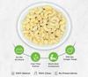 Premium Dry Fruits, Whole & Raw Cashews, Crunchy & Nutritious Whole Kaju, Packed with Healthy Fats, Proteins & Fiber - The Ultimate Snack for Your Daily Cravings -200gm view 2