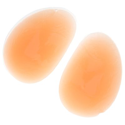 FRCOLOR 1pair Silicone Calf Pads for Crooked Legs -allergic Breathable Adhesive Calf Inserts Soft for Leg Straightening and Pronunciation Deep Skin Tone