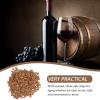 UPKOCH 1pack French Oak Chips for Wine Making Lightly Chips for Home Brewing Supplies Enhance Flavor Aroma Red Wine and Spirits Convenient to Use and Store view 4