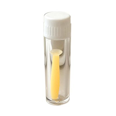 DGFJY Convenient Soft Silicone Contact Lens Tool Plunger Remover for Soft and Hard Lenses Multipurpose Accessory Contact Lens Applicator, Yellow