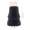 DGFJY 1Pc Walking Rubber Caps Hiking Protectors Cover Cane Tip Protect Pads Ends Winter Cane Replaceable Tip Caps Cane Tip Replacement Walking Covers Rubber Walking Caps Walking Pad view 3