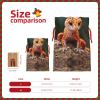 Sand Leopard Gecko Print Christmas Drawstring Candy Gift Bags,Goody Bags,For Xmas Holiday Presents Party Favor view 4