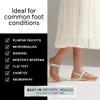 ABEO Oasis T-Strap Sandals For Women | Arch Support Sandals | Ball of Foot Pain Relief | Built-In Metatarsal Pads Women | Ball Of Foot Cushions for Women Red 6 Medium view 4