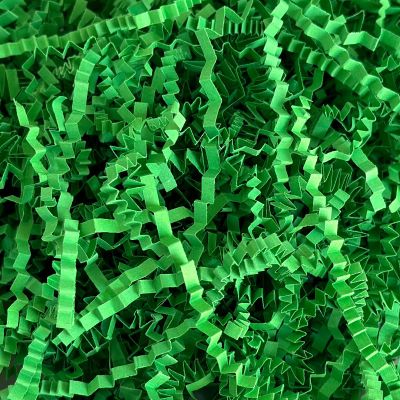 1LB Crinkle Cut Paper Shred Filler for Gift Box Bag and Basket On Holidays (Forest Green)