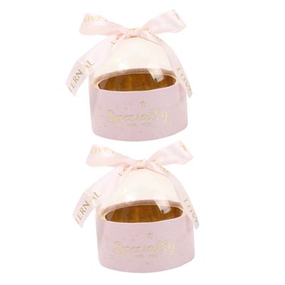 2pcs Portable Candy Wrapping Buckets for Weddings and Parties Chocolate Treat Boxes for Celebrations for and Goodies