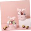 2pcs Portable Candy Wrapping Buckets for Weddings and Parties Chocolate Treat Boxes for Celebrations for and Goodies view 3
