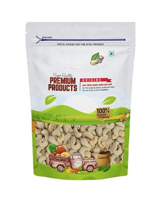 Cashew Nut Whole (Kaju), Nutritious & Delicious | Gluten Free & Plant Based Protein | Crunchy Cashew | Healthy Snacks Dry Fruit, No Artificial Colors -200 gm