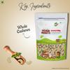 Cashew Nut Whole (Kaju), Nutritious & Delicious | Gluten Free & Plant Based Protein | Crunchy Cashew | Healthy Snacks Dry Fruit, No Artificial Colors -200 gm view 4