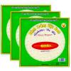 Rice Paper Wrappers Spring Roll Wrappers Organic Rice Paper Sheets Rice Wraps for Spring Rolls Egg Roll Wrappers Wonton Wrappers Dumpling Wrappers White Rice Paper Wraps (22cm) 105 PCS view 1