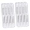 2sets Transparent Gel Heel Liners of -Friction Foot Pads for Comfort and Against Blisters for Sports Casual and High Heels view 1