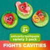 Tom's of Maine Anticavity Kids Natural Toothpaste Variety Pack, Strawberry, Orange Mango, Watermelon Flavors, Kids Toothpaste with Fluoride, Safe for Ages 2 and Up, 5.1 oz (Pack of 3) view 3