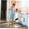 ABOOFAN Broom Dustpan Kit Home Cleaning Tool Bathroom Cleaning Device Household Broom Set Random Color view 2