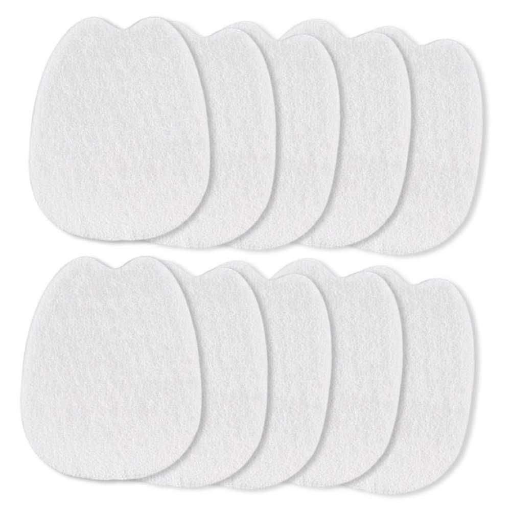 10pcs Felt Metatarsal Foot Pads Comfortable Ball of Foot Cushions for Men Women for High Heels Flats and Running Shoes Provides Pain Relief and Support