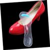 minkissy Women Gel Insoles for High Heels Soft Padded Arch Support and Anti-Slip Design Reduces Friction and Pain Fits All for Sandals and Dress Shoes Blue and White view 4