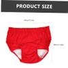 Elderly Incontinence Underwear Male Underwear Diapers Absorbent Period Supplies for Women Potty Depends for Women Panties Female Breathable Nappy Pants Woman Red Cotton view 3