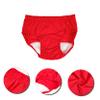 NineLife Basics 40cc Outdoor Care Diaper for Adults Breathable Leakproof Comfortable for Travel and Daily Activities XXL Easy to Wear and Remove Red view 4