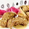 6 Boxes of Gourmet English Toffee Candy Sticks - English toffee doused in gourmet milk chocolate and rolled in crushed roasted almonds. Each box is packed in our 1 LB fancy candy box view 3