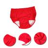 NOLITOY 40cc Portable Breathable Adult Diaper for Care Comfortable Elastic Underwear for Elderly Easy to Wear for Outdoor Use XXL Red view 2