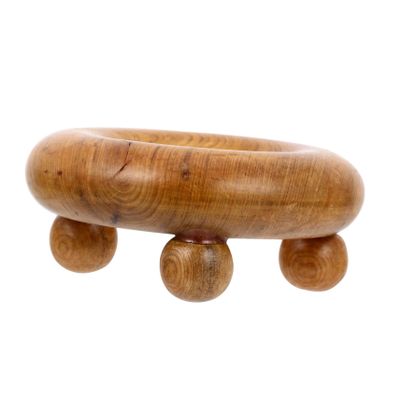 Beaupretty Wooden Guasha Board Sandalwood Body Massager Tool for Full Body Scraping Promotes Blood Circulation and Relieves Fatigue for Spa and Massage Therapy